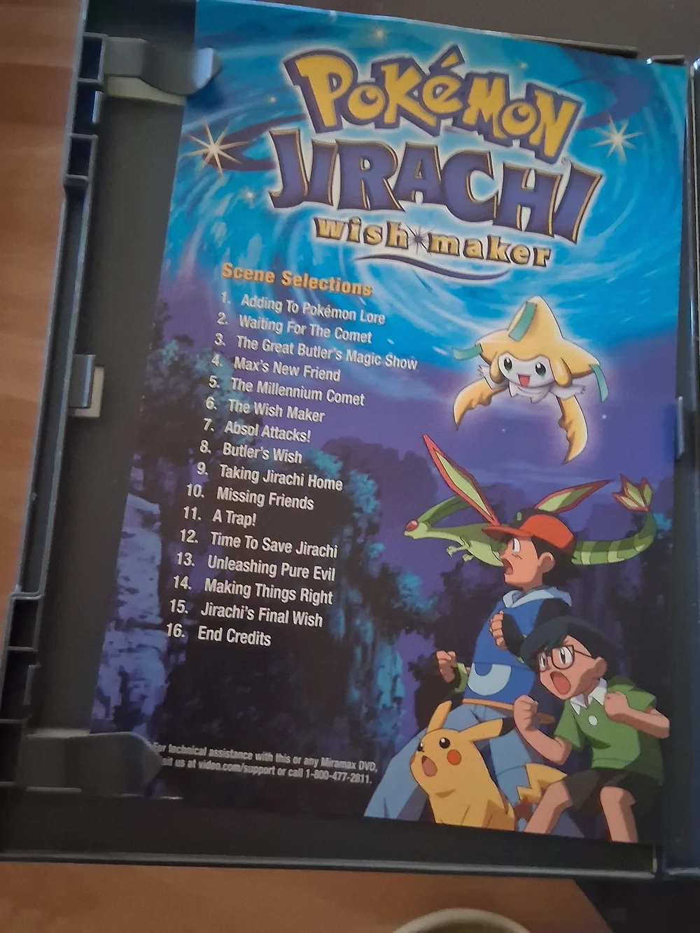 Pokemon Jirachi Wish Maker Set - Blue, Purple, Yellow CARD DVD BOOK 2004